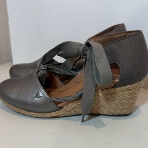 Vionic Kaitlyn Metallic Wedge 6.5